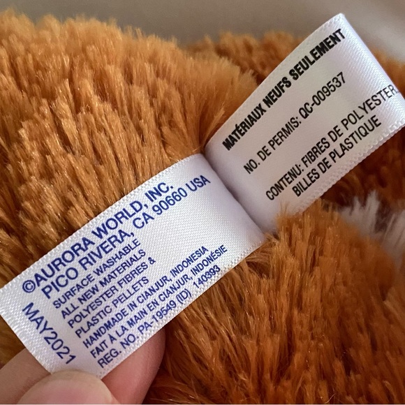 Aurora Flopsie Fiona Red Fox plush toy stuffed animal - Excellent - Picture 5 of 10